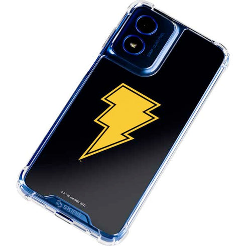 DC Comics Black Adam Classic Logo Moto G 5G (2024) Clear Case